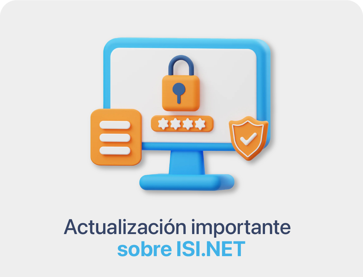 Actualización importante sobre ISI.NET