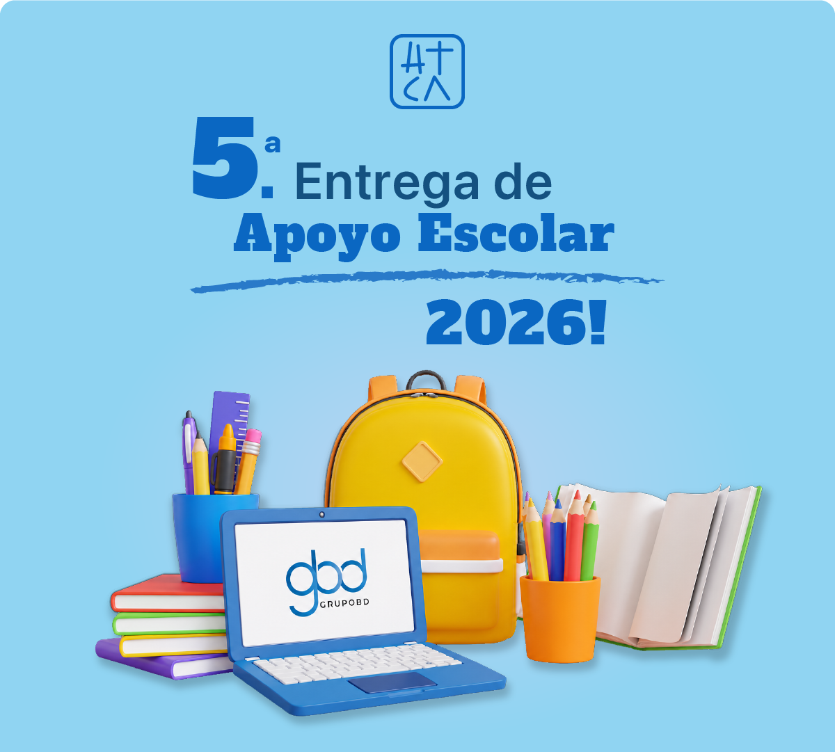 5.ª Entrega de Apoyo Escolar 2026