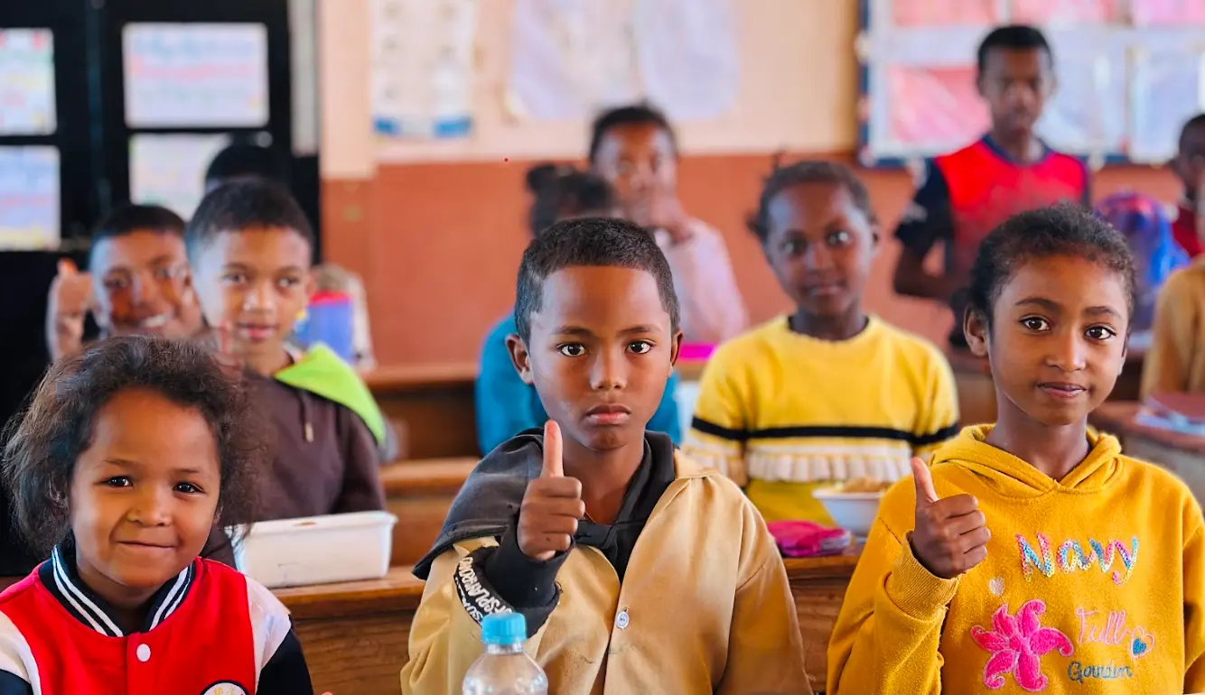 école primaire Ampitatafika avec un expert en service client : gethumancall