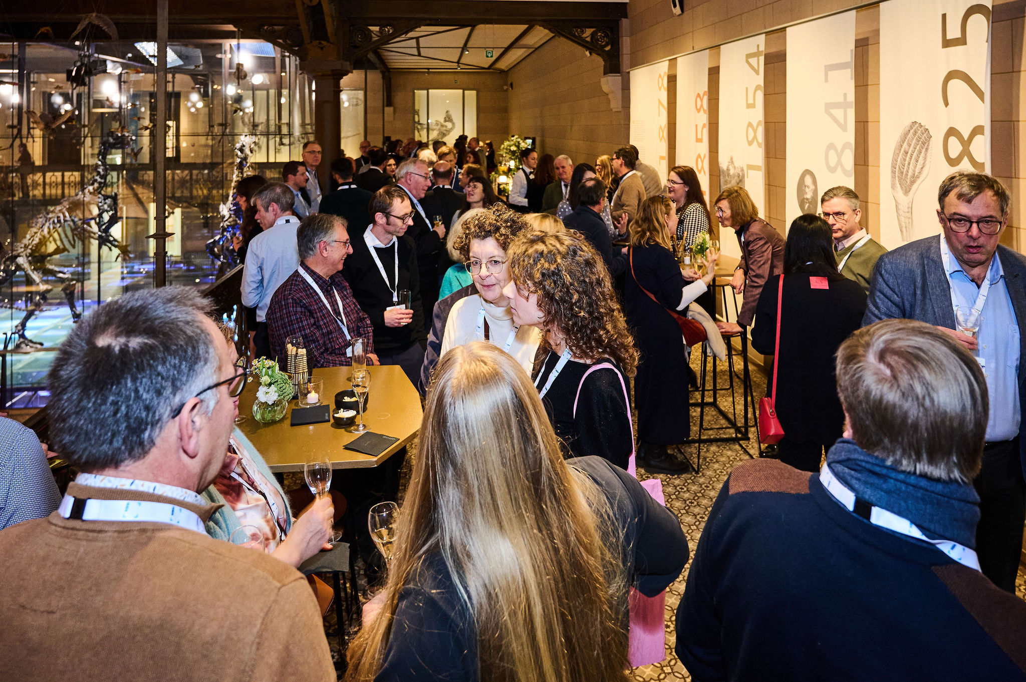 groupe de personnes à l'événement de remerciement du NBN