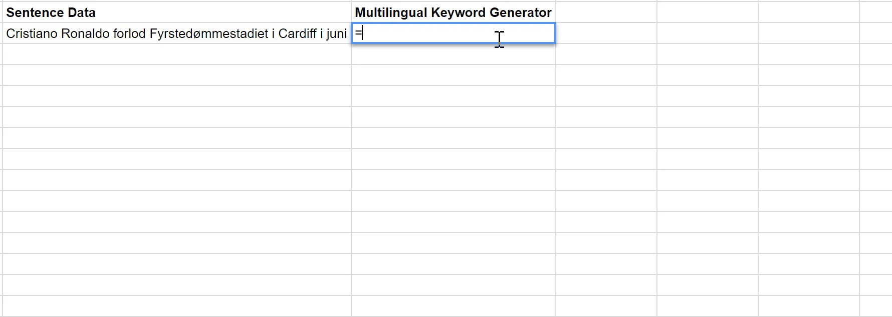 google sheets add-on