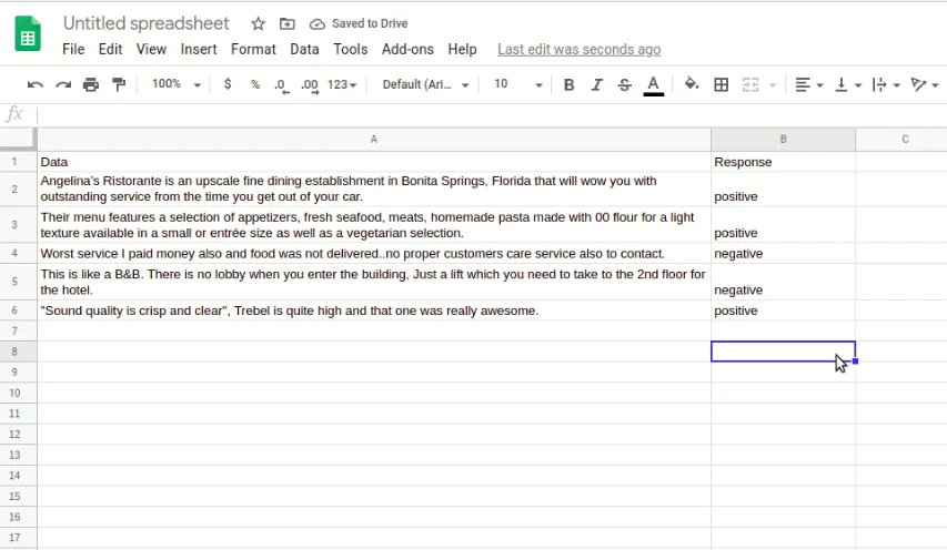 Introducing Komprehend Google Sheet add-on 2.0