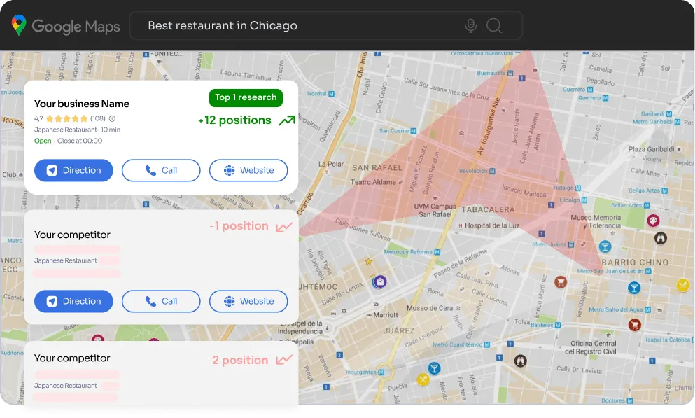 google my business ranking with ctr manipulation