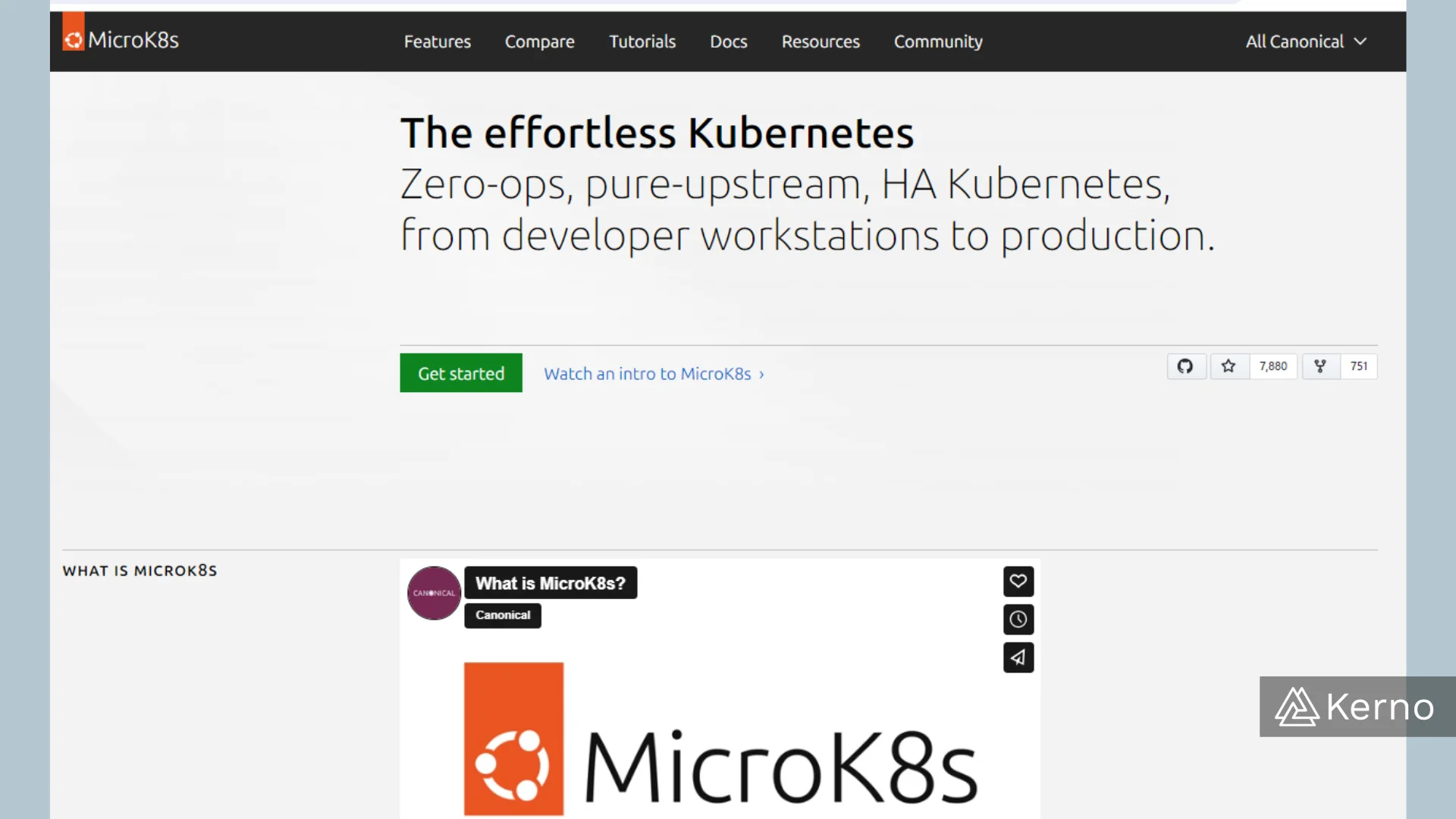 Figure 8 - Installing Kubernetes | Installing Kubernetes via MicroK8s