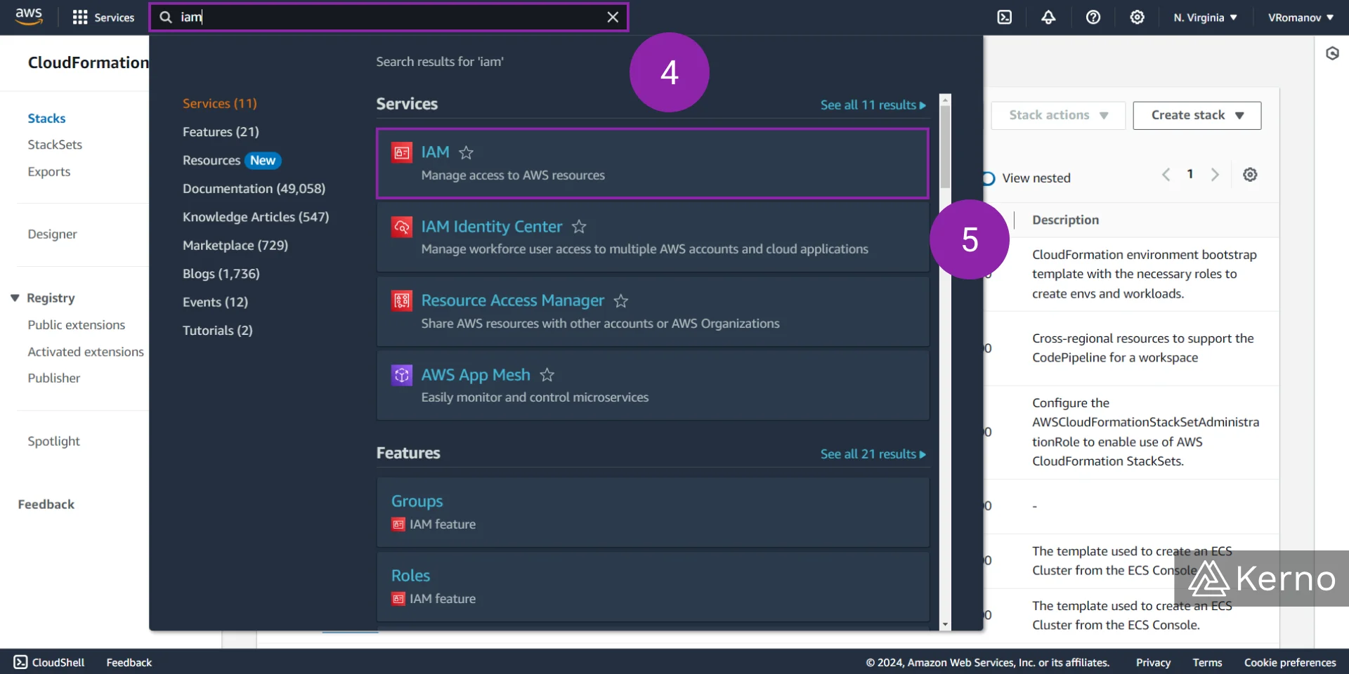 Figure 12 - AWS Copilot | Fixing IAM Permissions in AWS and Cloud9