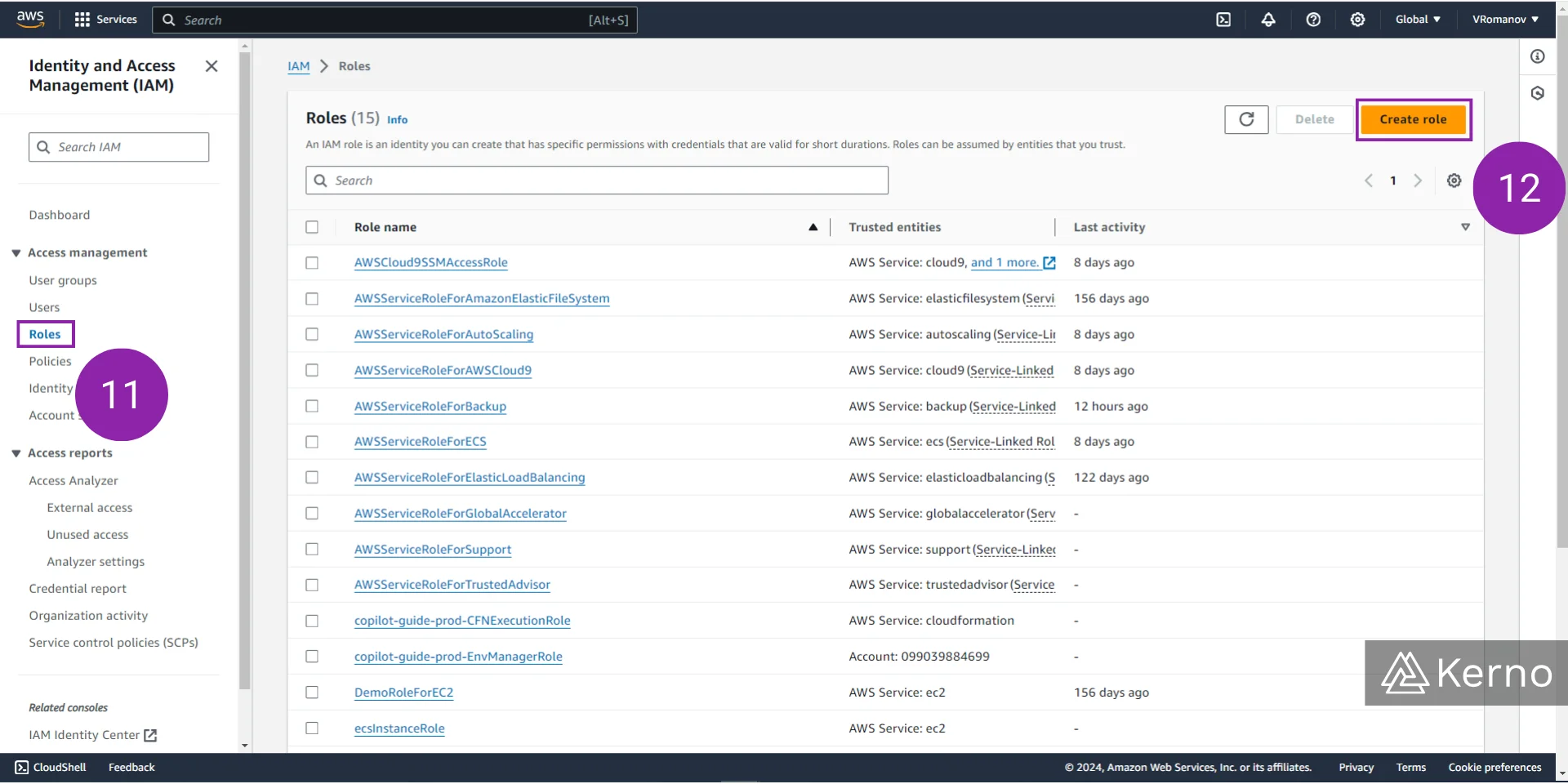 Figure 7 - AWS Elastic Beanstalk | Specifying a User with the Right Permissions for AWS Beanstalk