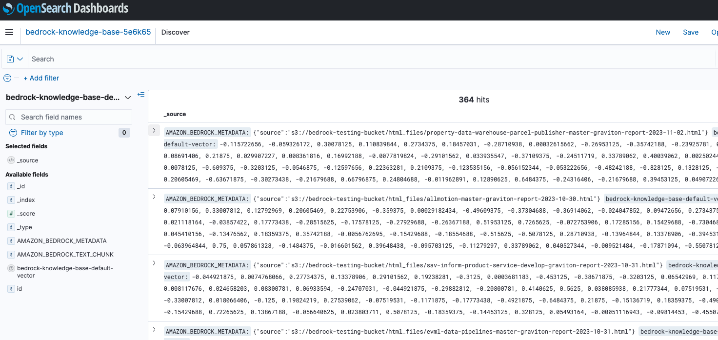 Figure 1.6 - OpenSearch Dashboard