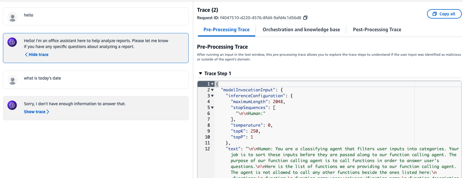 Figure 2.6 - Tracing API calls of lambda function