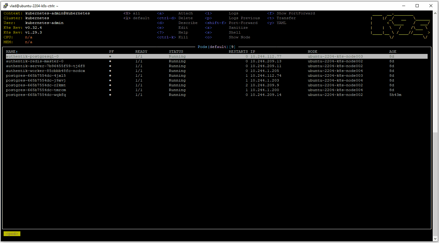 Figure 5 - Introduction to Kubernetes via K9S | Pod logs and filtering