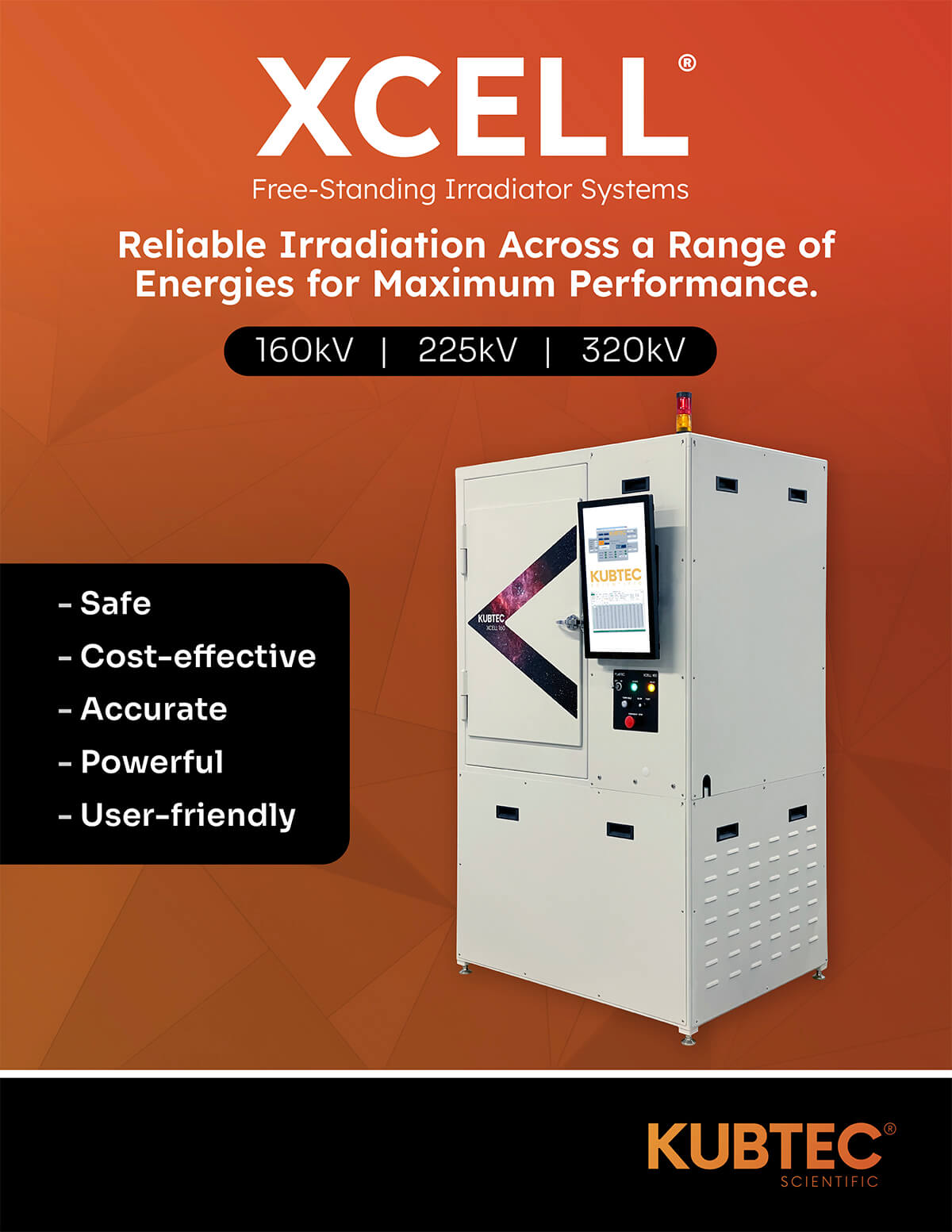 XCELL® Free-Standing X-ray Irradiator Systems