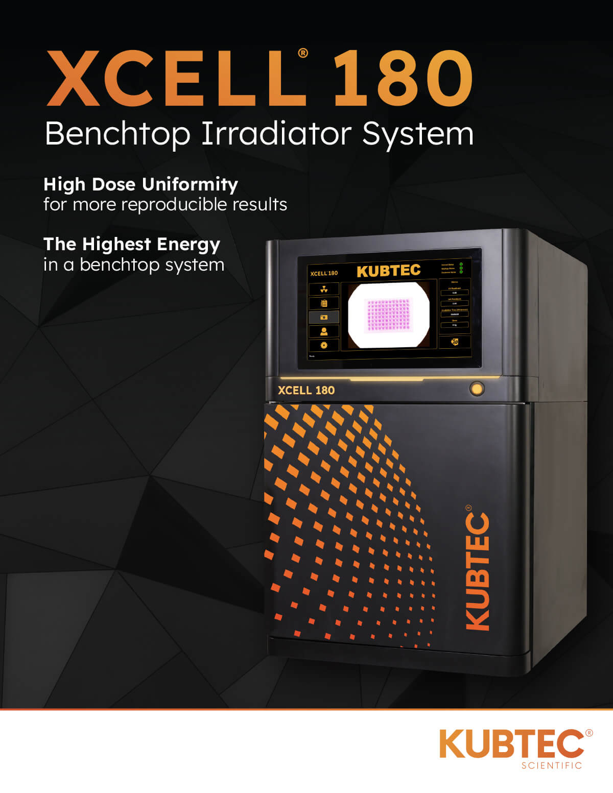The XCELL® 180 Benchtop X-ray Irradiator System