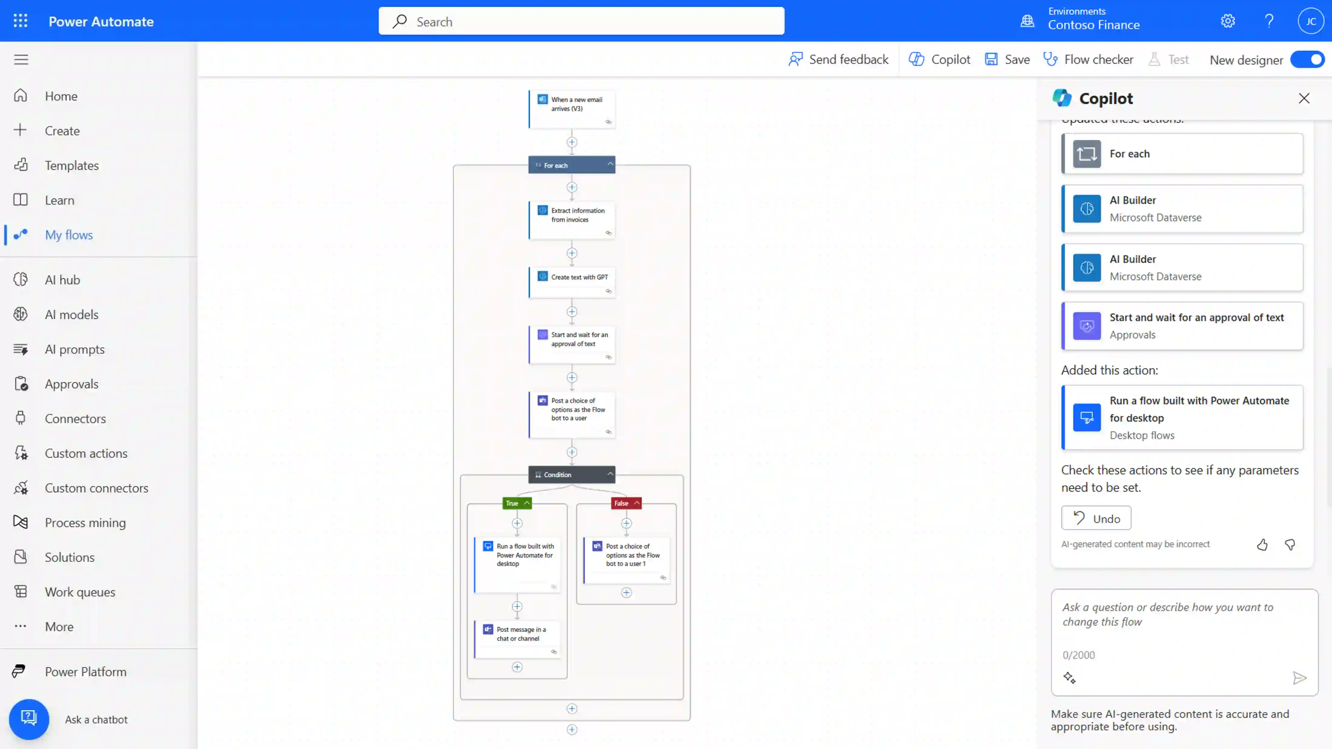 Power Automate Interface - The Microsoft Ecosystem Champion