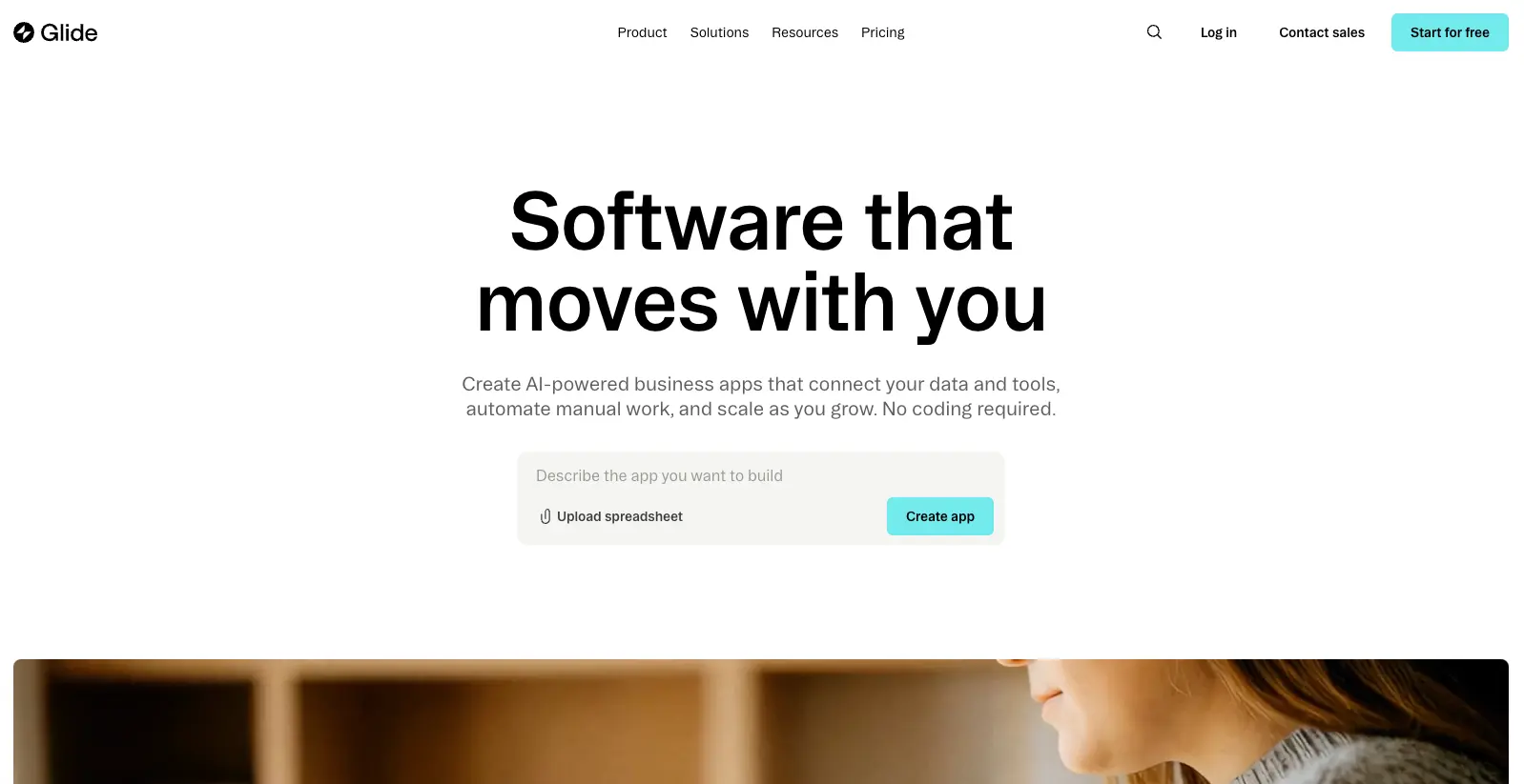 Glide : No-Code Internal App
