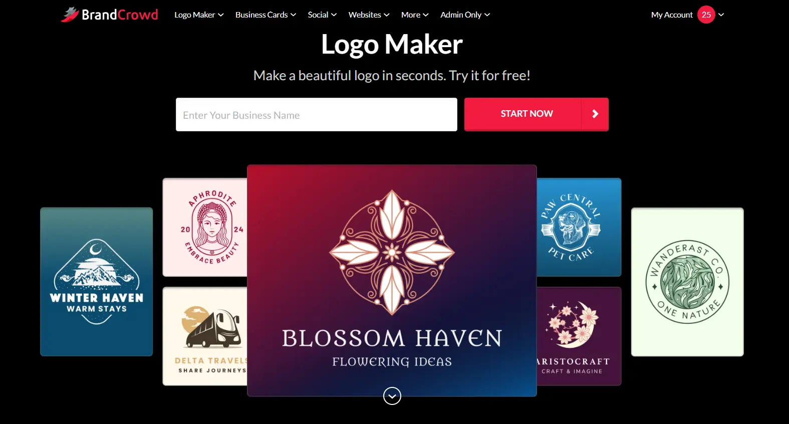 BrandCrowd: AI Logo Generators