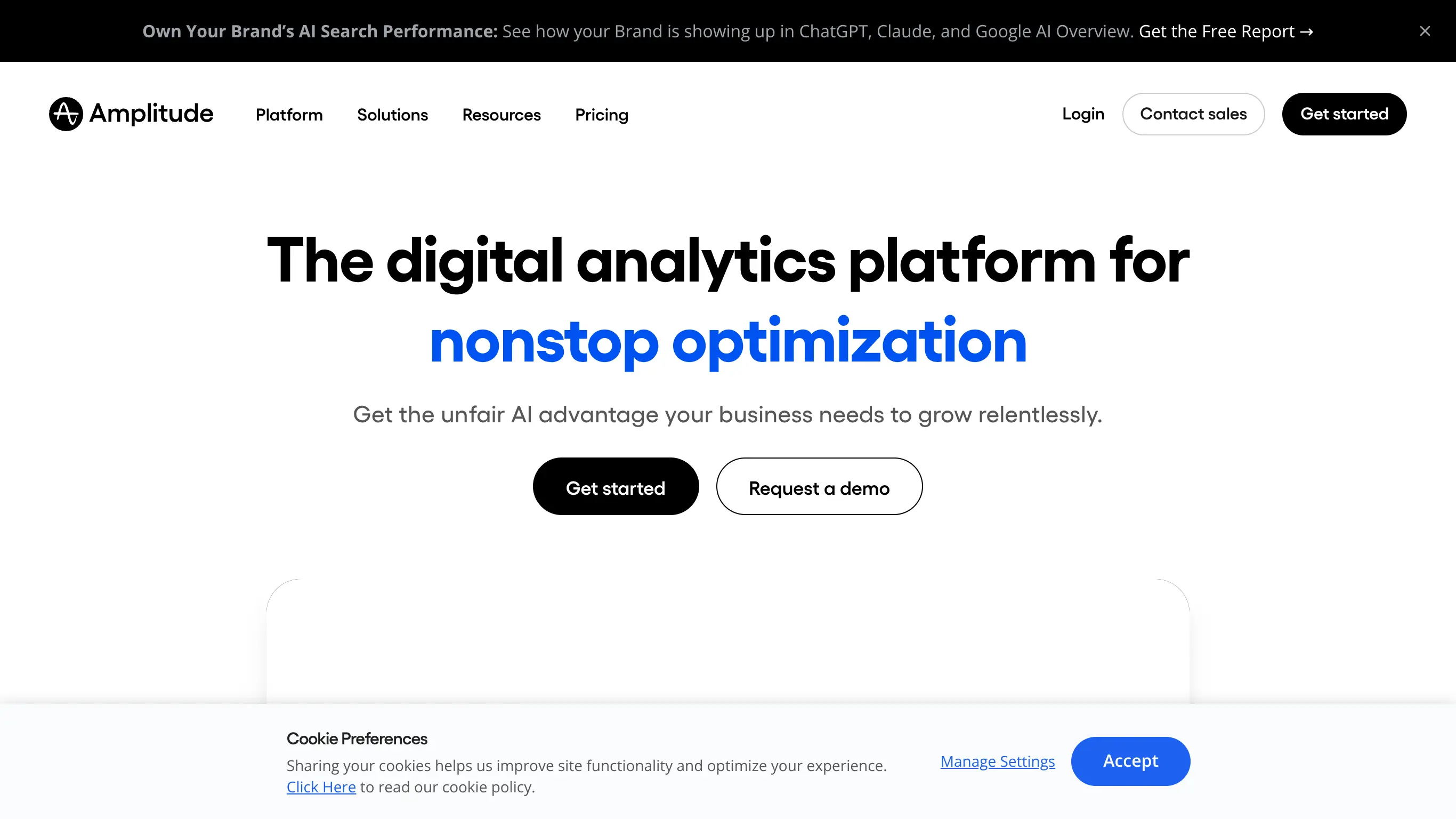 illustration image for the no-code tool Amplitude