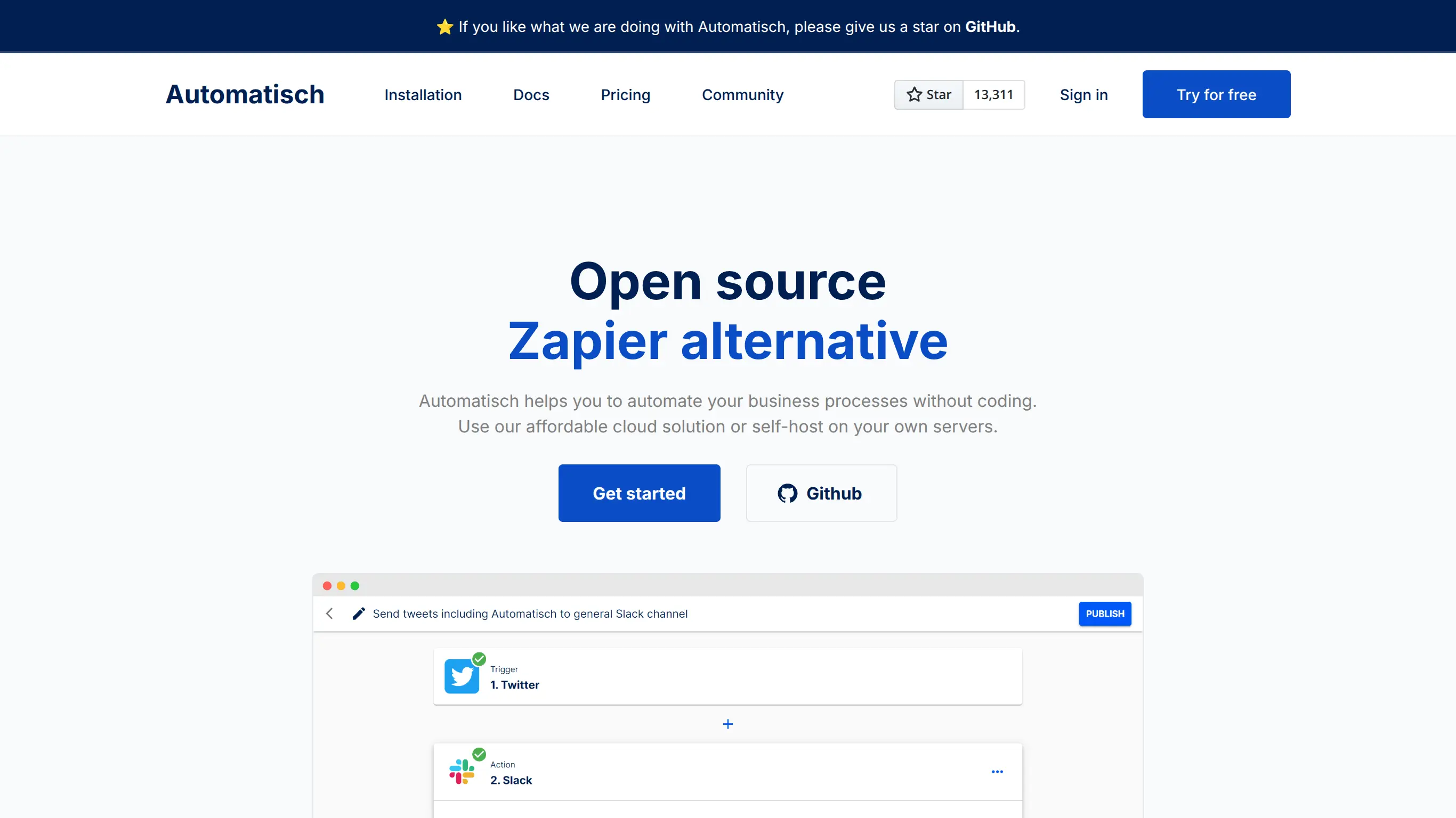 illustration image for the no-code tool Automastisch