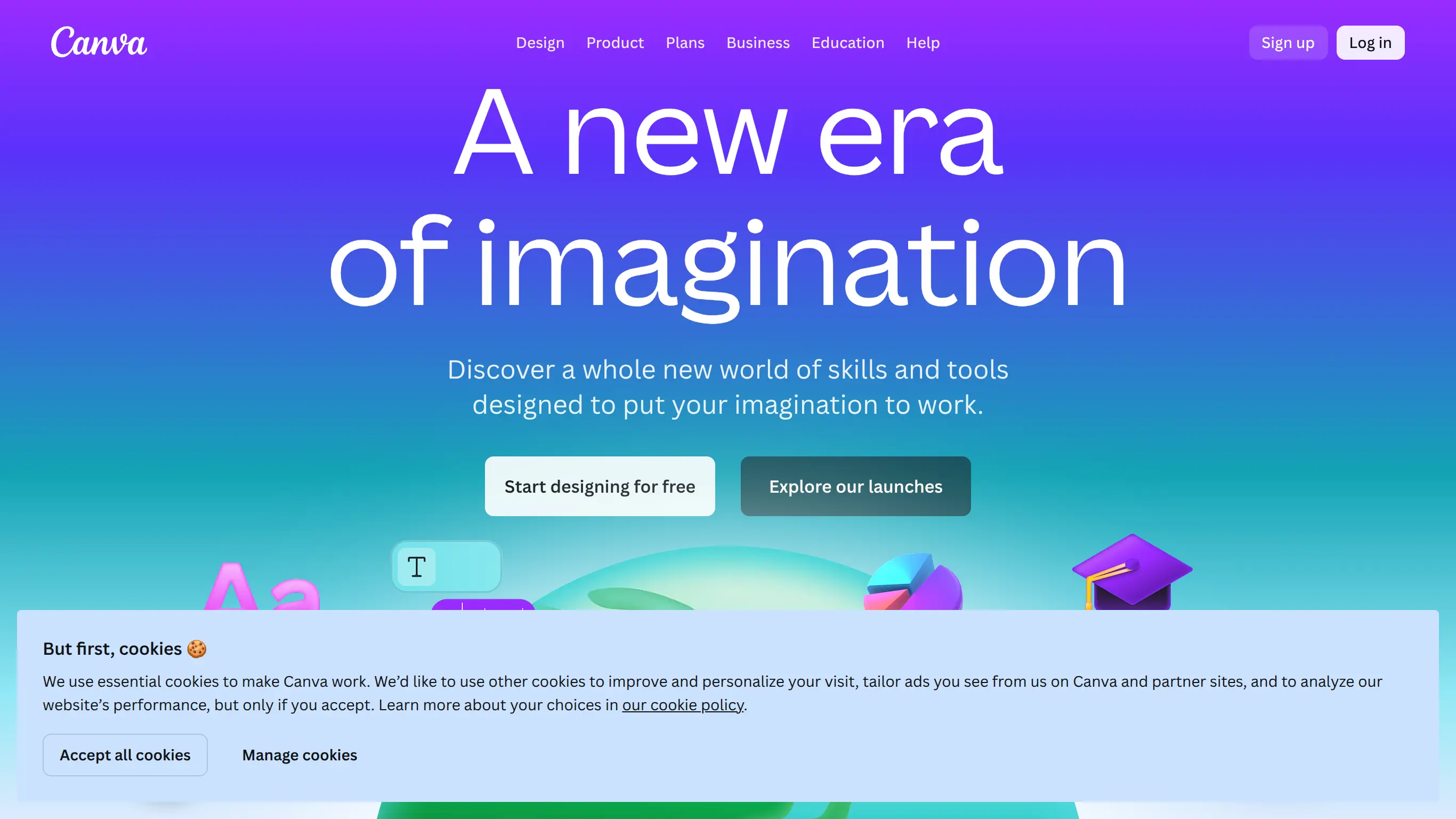 illustration image for the no-code tool Canva
