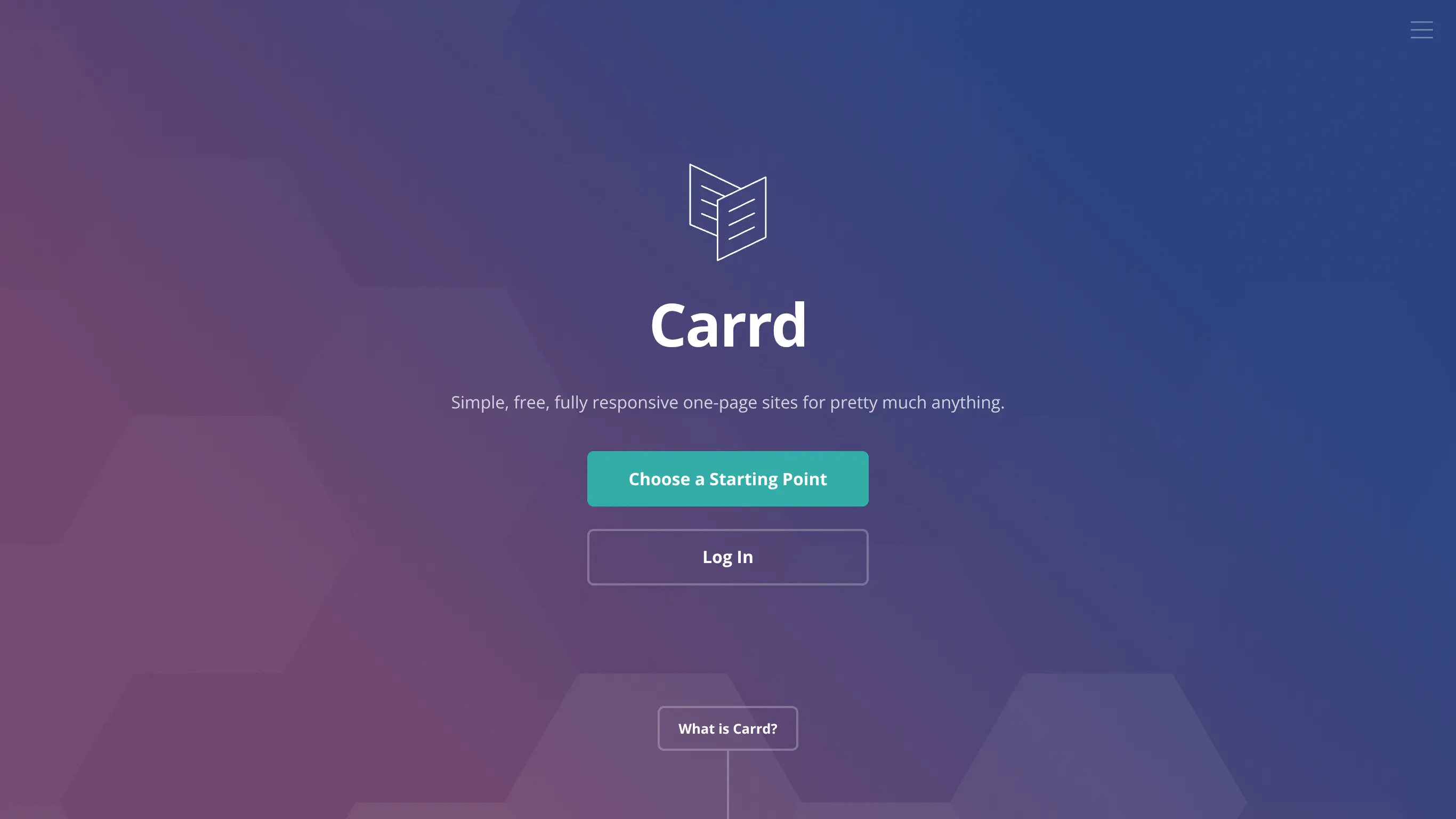 illustration image for the no-code tool Carrd