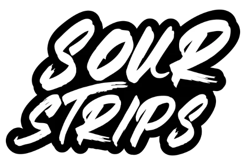 Sour Strips candy logo