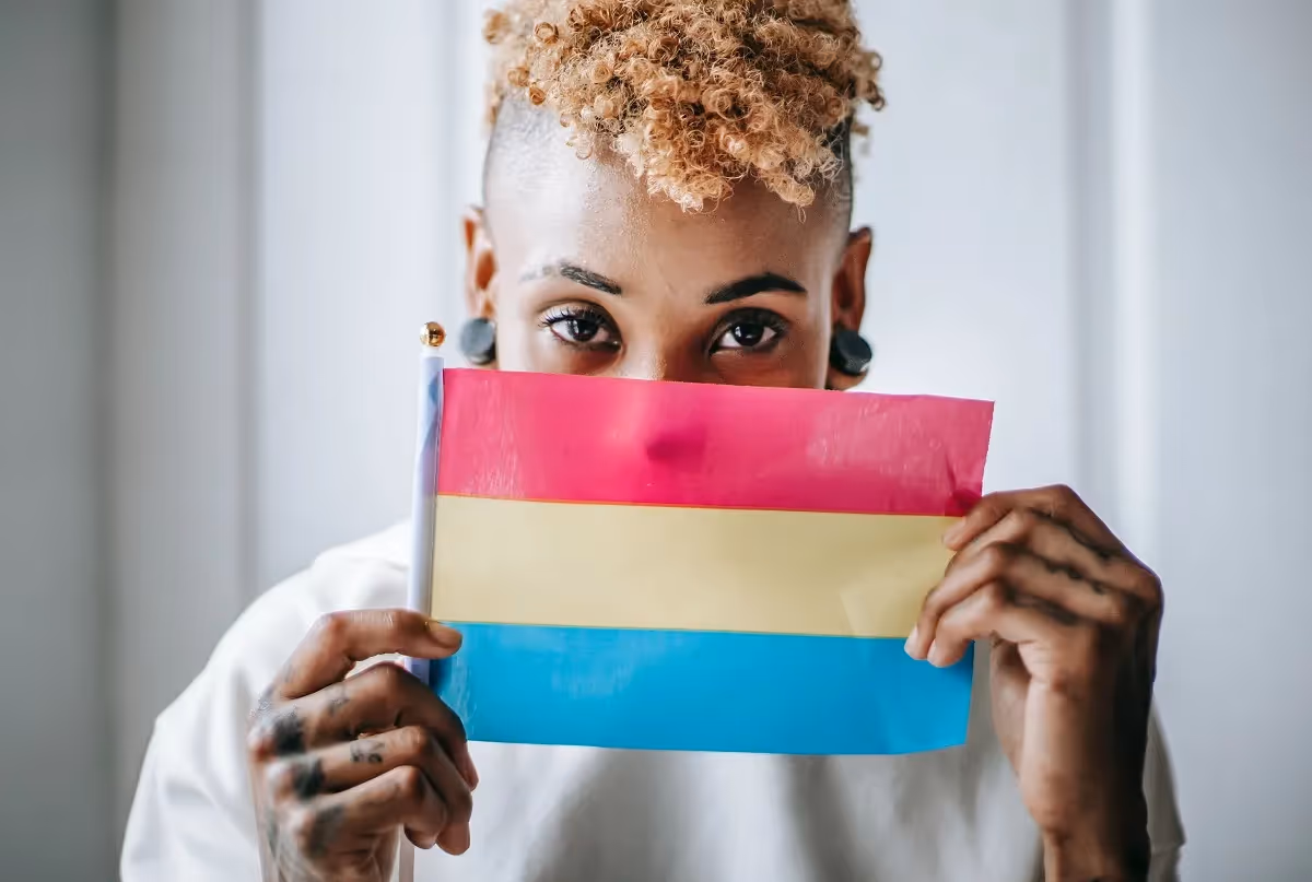 bandera pansexual