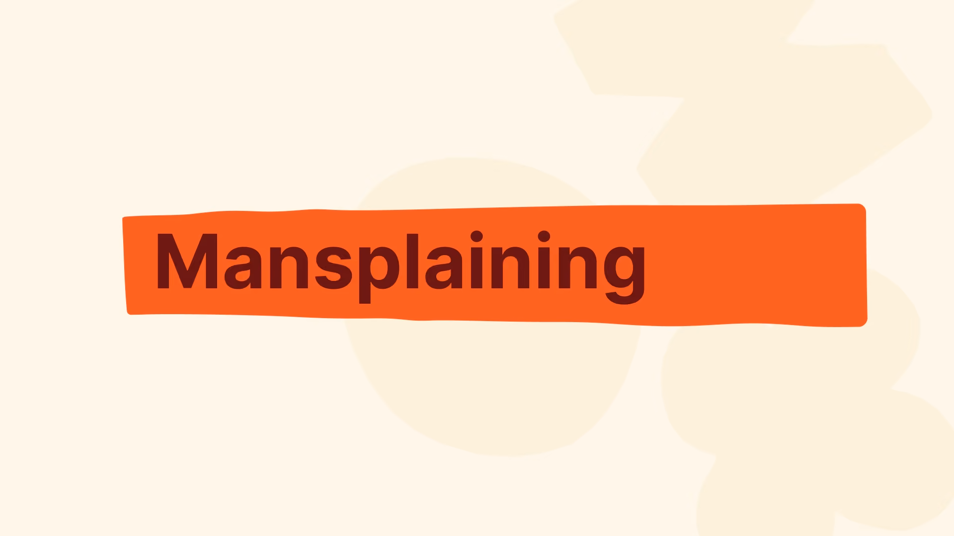 Mansplaining: cos'è e come difendere la tua voce