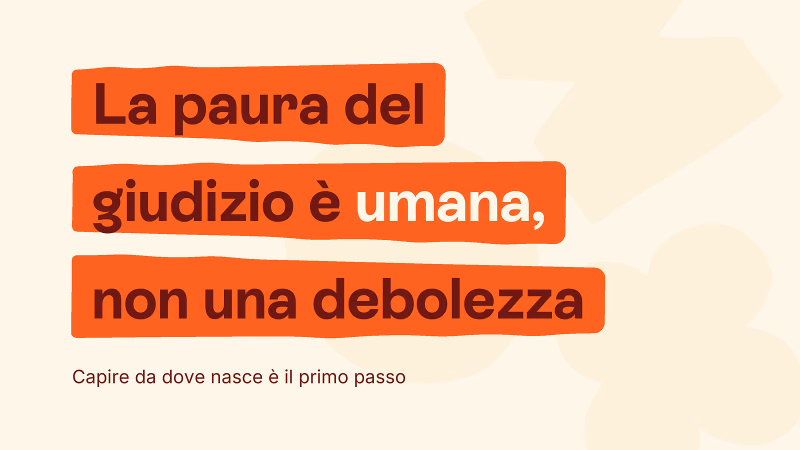 Paura del giudizio degli altri: come affrontarla davvero