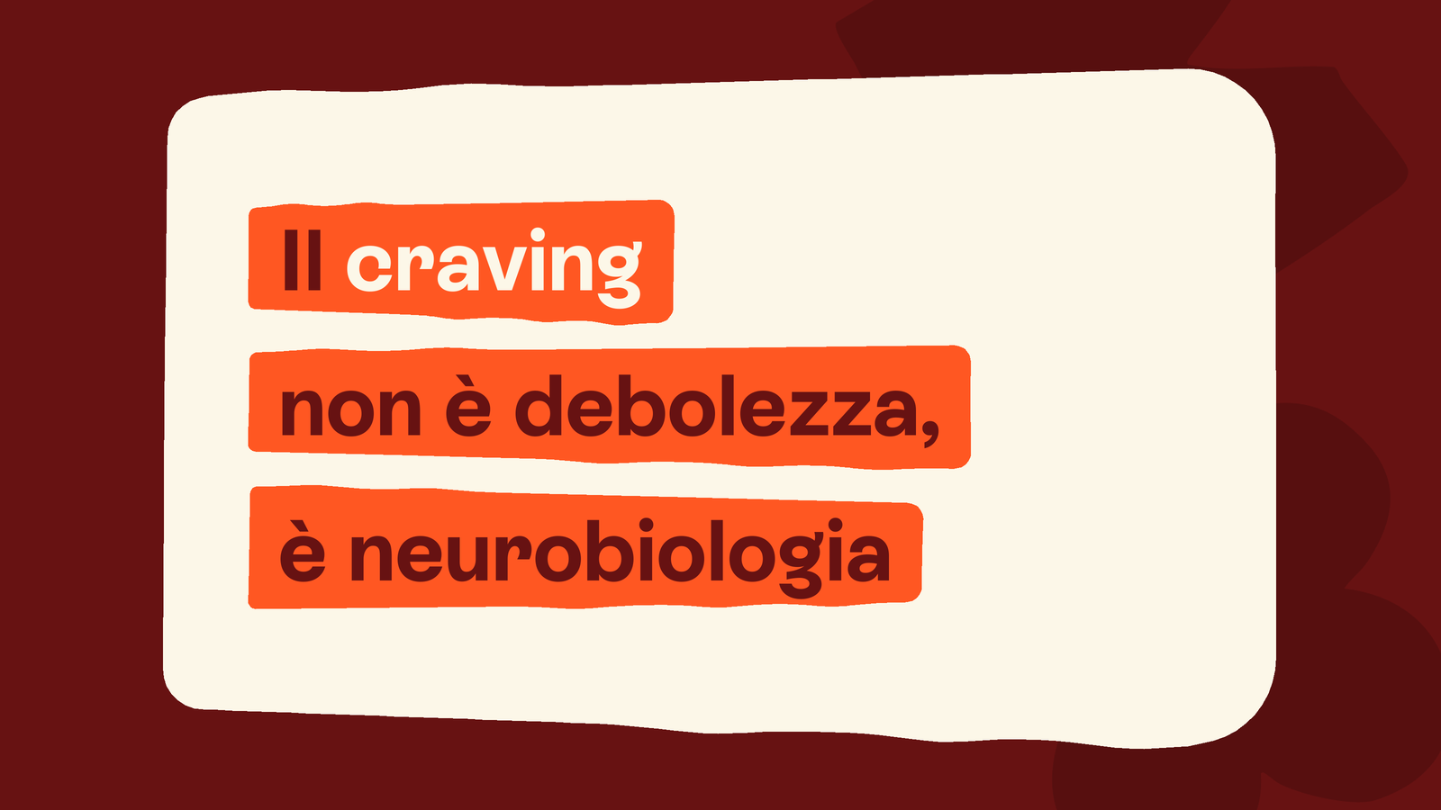 Craving: significato, cause e ruolo nelle dipendenze