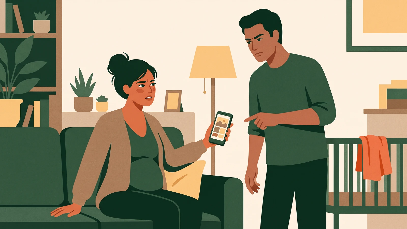 Foto del neonato sui social: quando i partner hanno visioni diverse sulla privacy dei figli