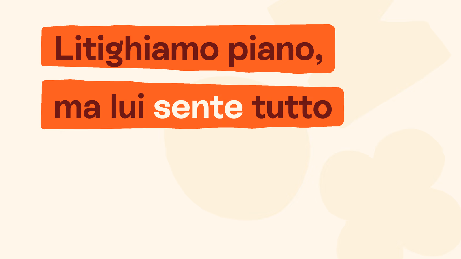 Neogenitori: discutere davanti a un neonato comporta rischi per il bambino?