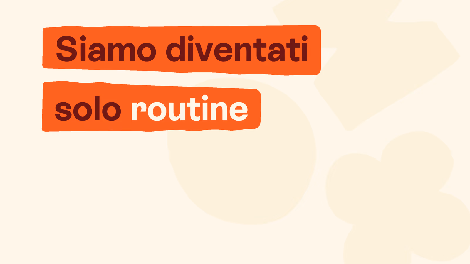 Convivenza stagnante: come interpretare i cambiamenti della relazione?