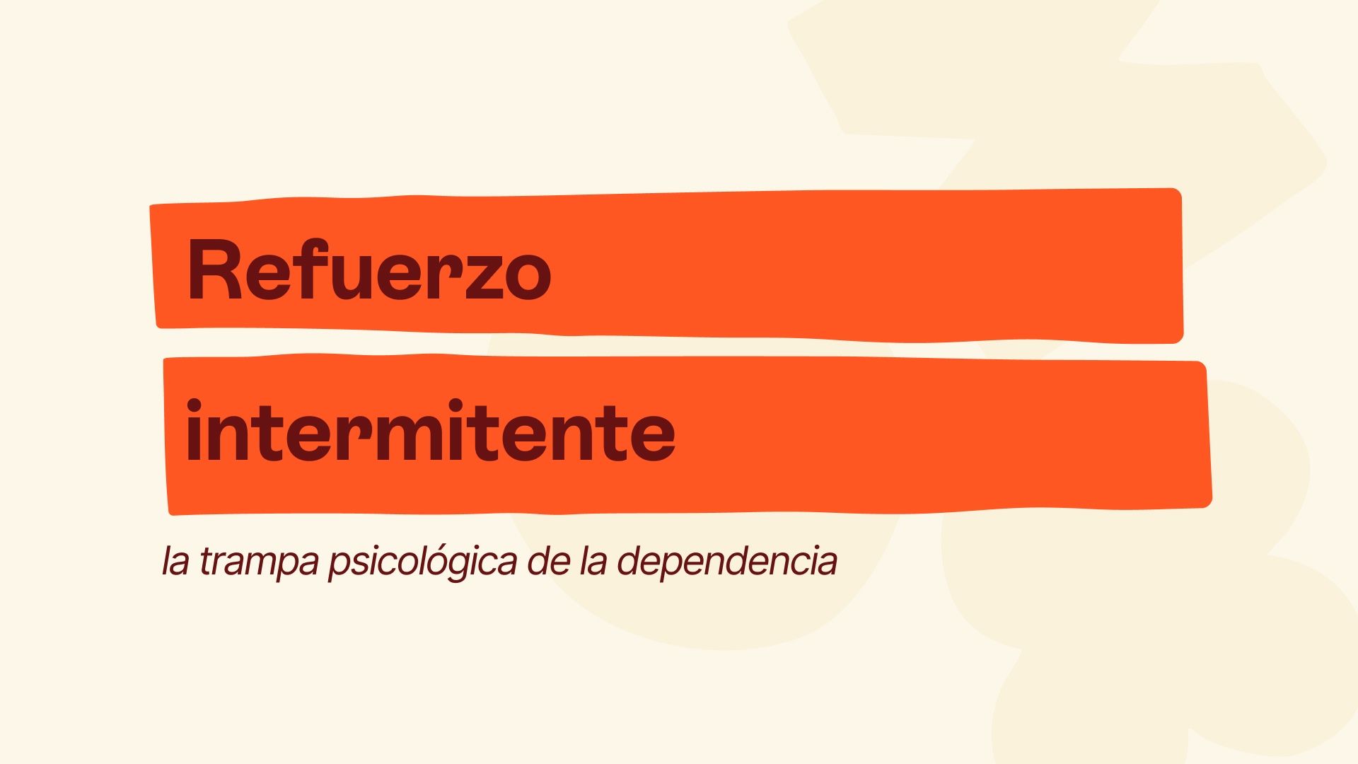 Refuerzo intermitente: la trampa psicológica de las adicciones