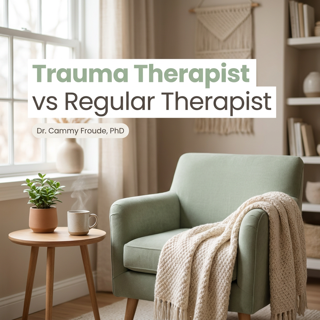 Trauma therapist vs regular therapist in San Francisco, Dr. Cammy Froude, PhD