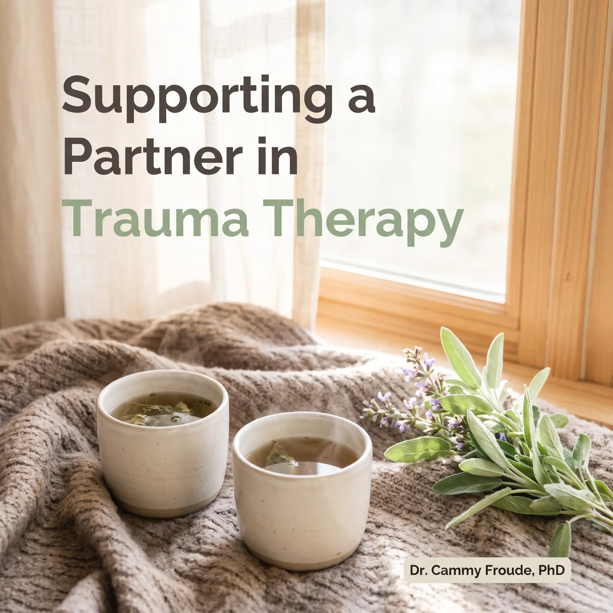 Supporting a partner going through trauma therapy, Dr. Cammy Froude, PhD