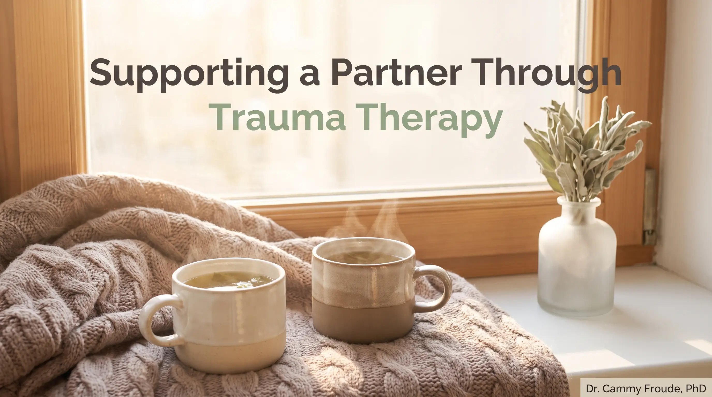 Supporting a partner going through trauma therapy, Dr. Cammy Froude, PhD