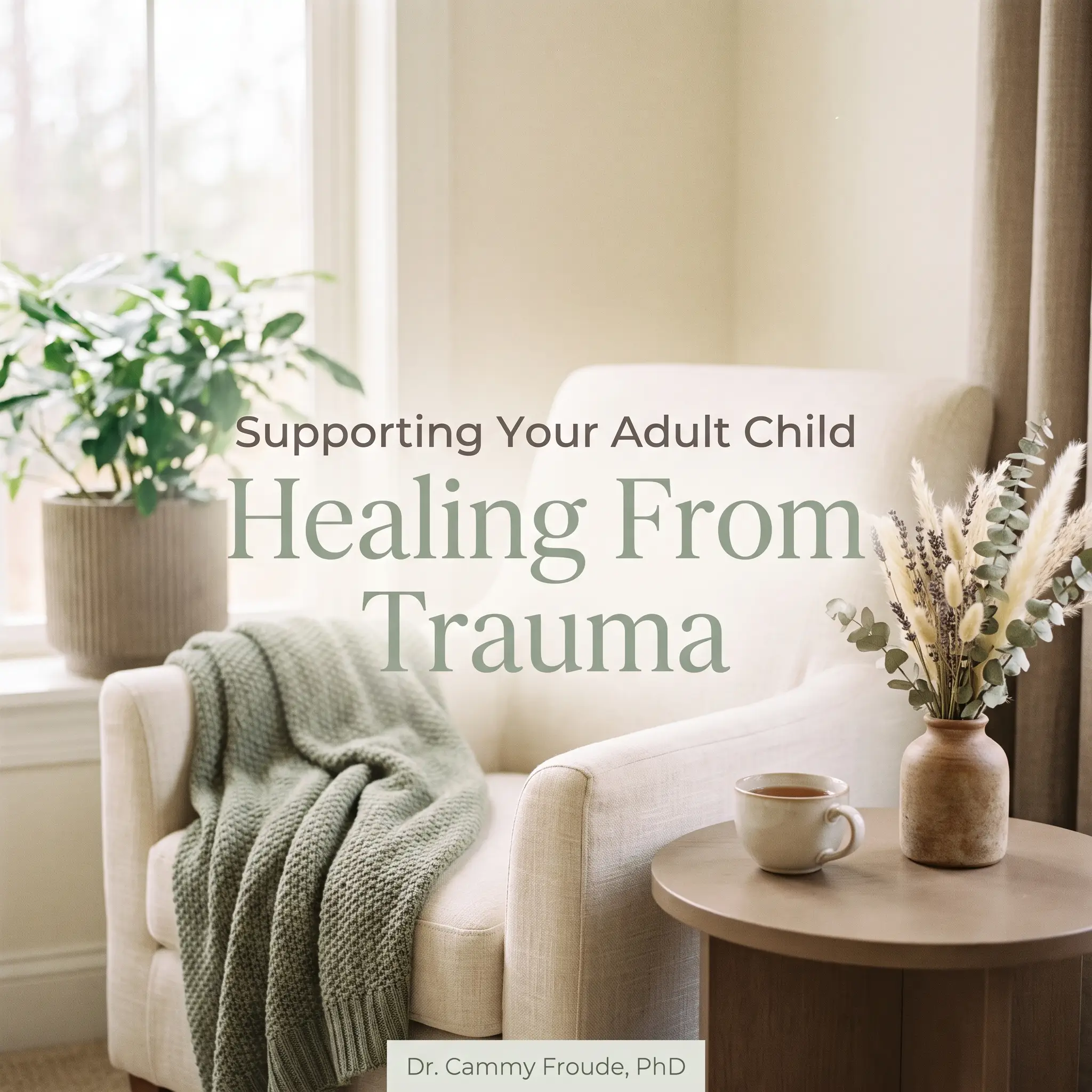 Supporting your adult child healing from trauma, Dr. Cammy Froude, PhD