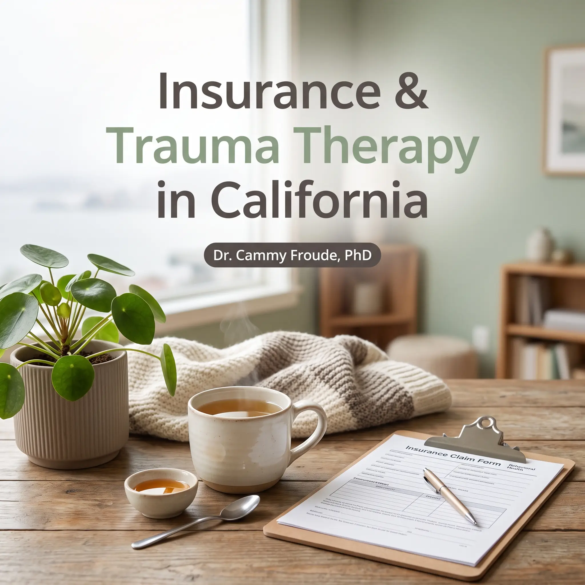Insurance and trauma therapy in California guide - Dr. Cammy Froude, PhD