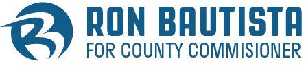 Ron Bautista for County Commissioner Logo