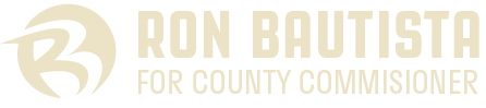Ron Bautista for County Commissioner Logo