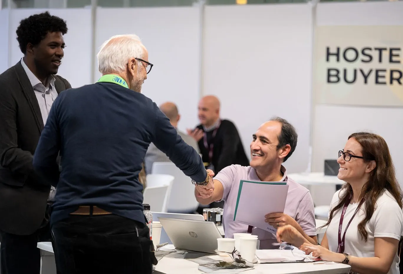 Swapcard helps you lay the foundation with event experts to onboard and manage participants and manage check-in and meeting areas. 