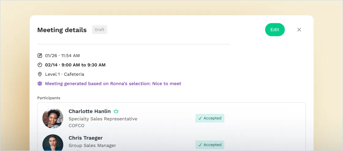 Use Swapcard’s exhibitor management system to follow behavioral interactions with your exhibitors