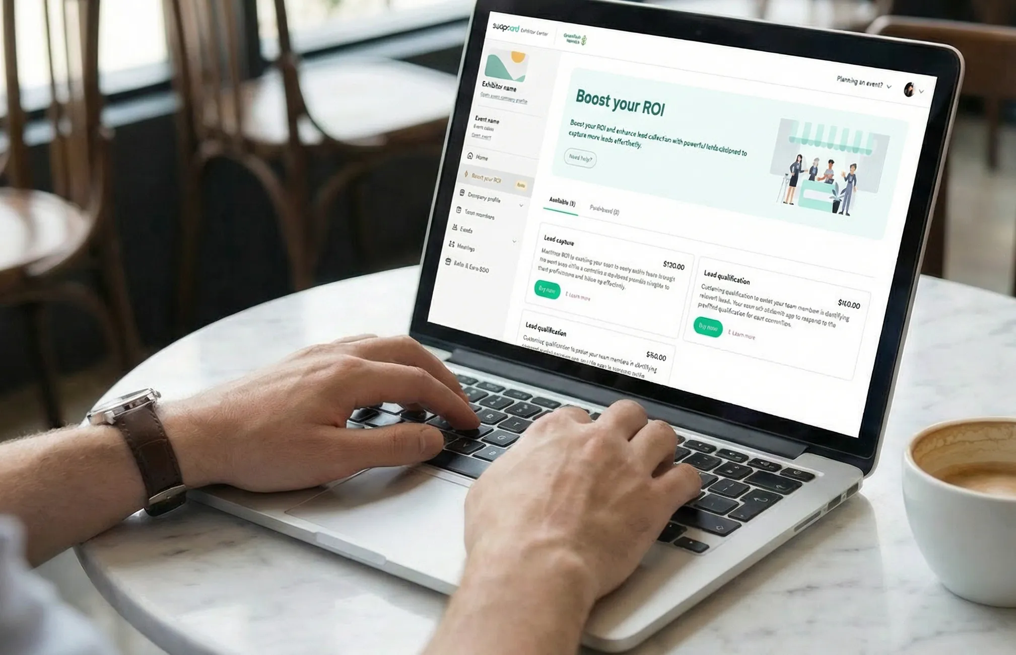 Swapcard’s event platform offers flexible configuration and customization