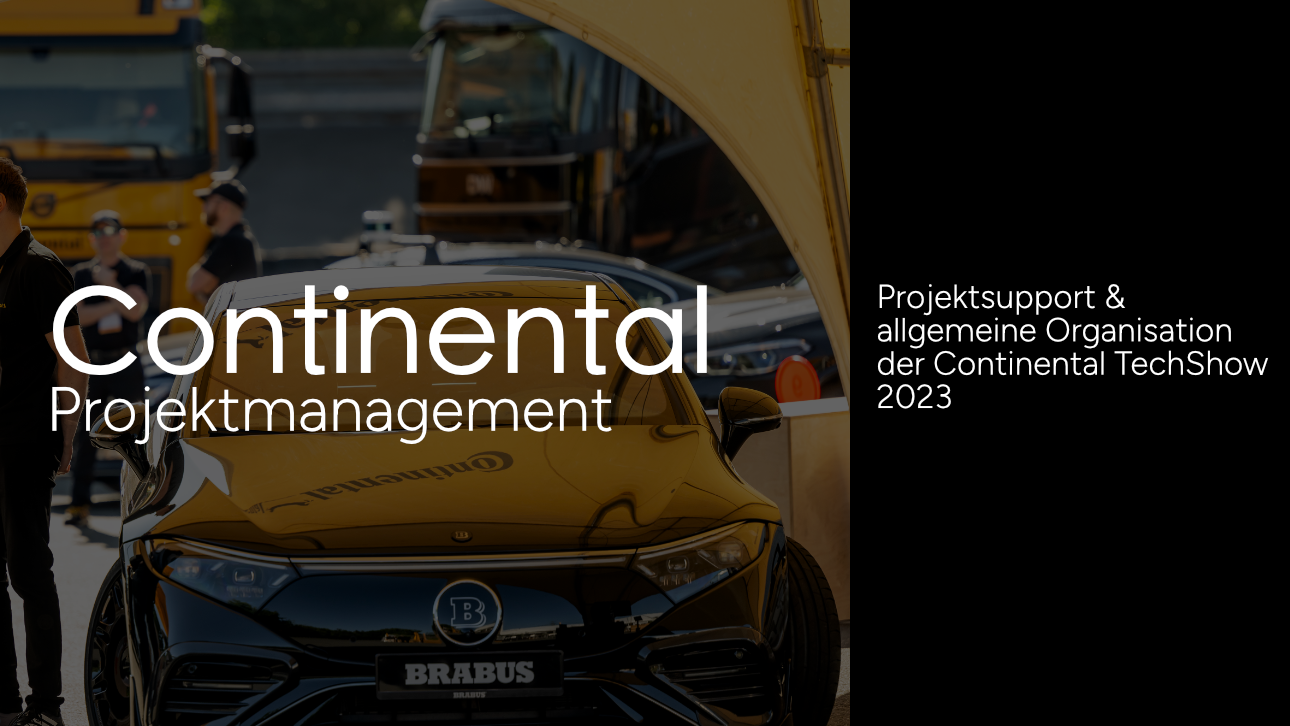 Continental Projektmanagement und Organisation
