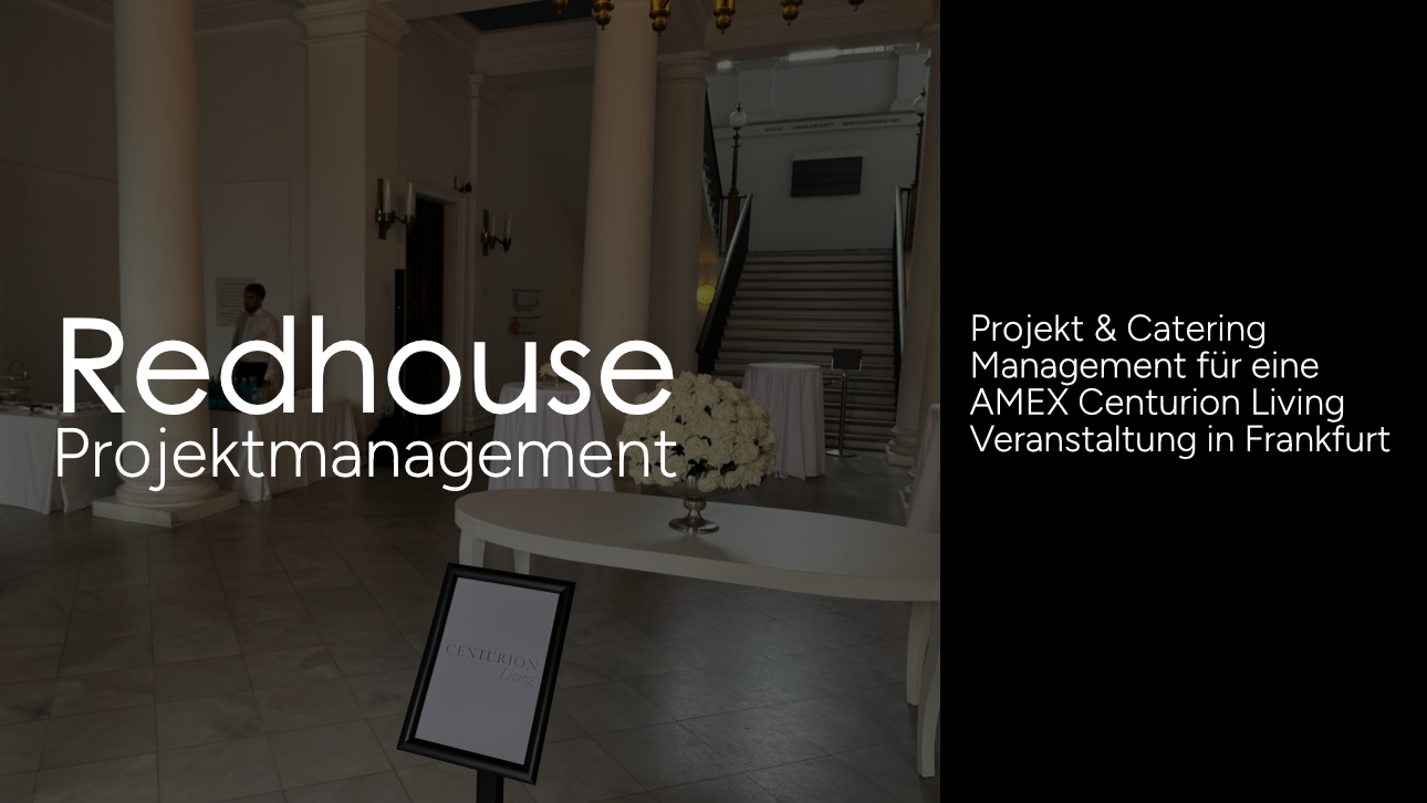 Amex Centurion Living Projektmanagement