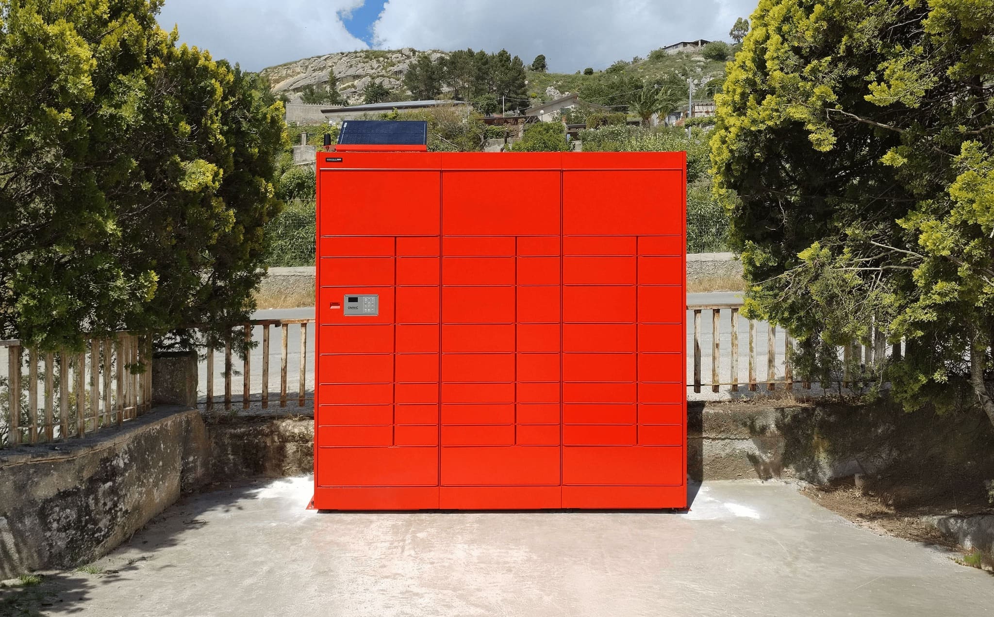 Parcel locker from a national out-of-home network serving a Tier 1 operator