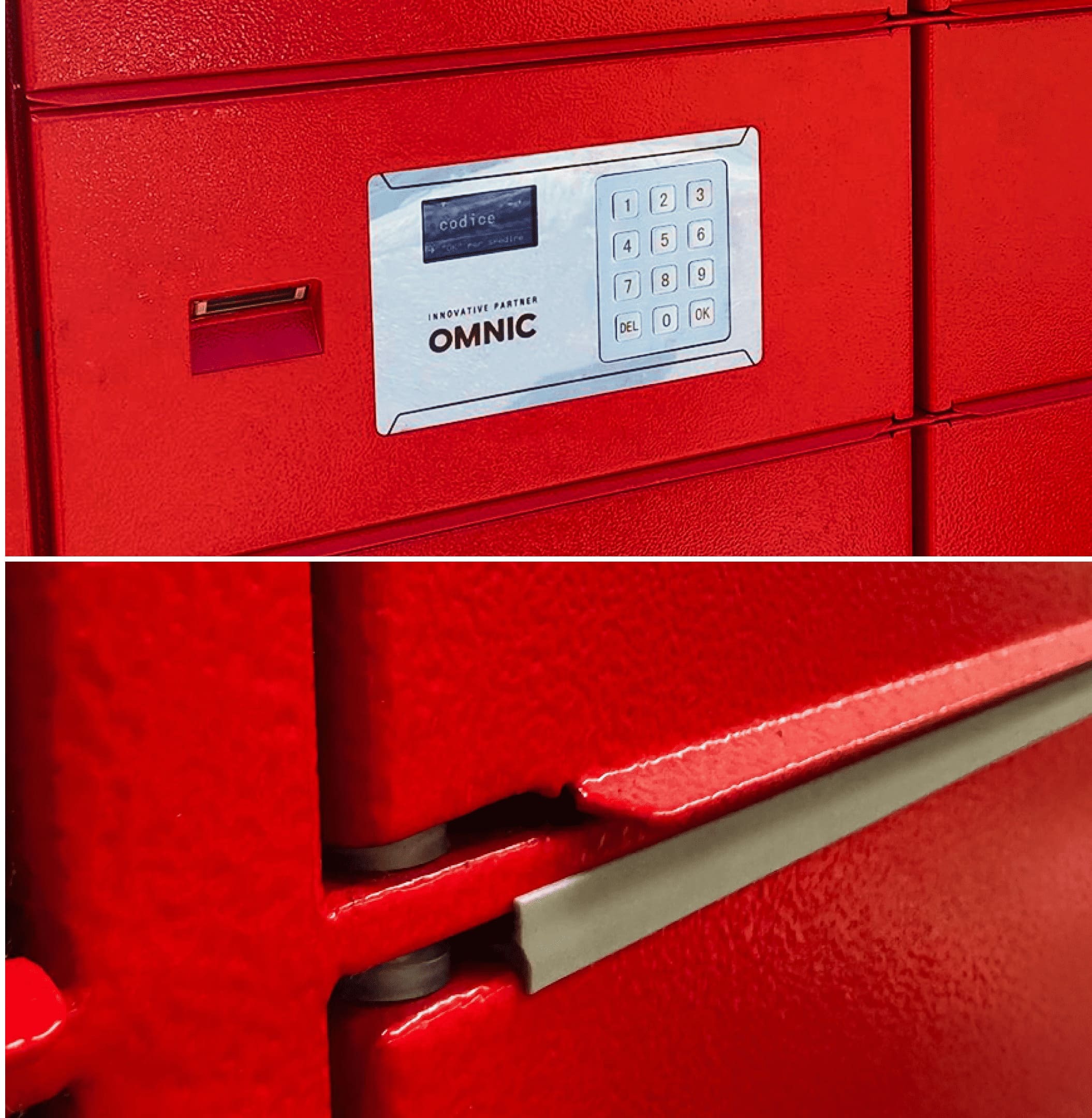 Locker installed without cabling or local grid adaptation