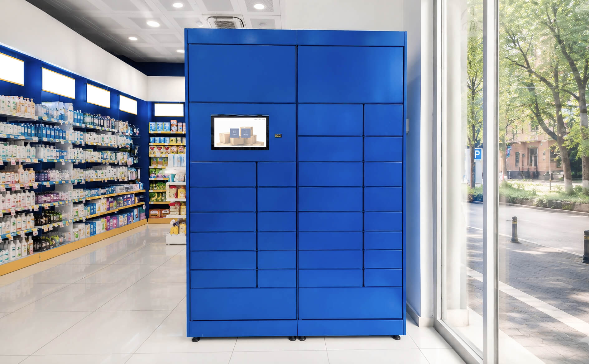 Pharmacy click & collect locker installed for out-of-hours prescription pickup