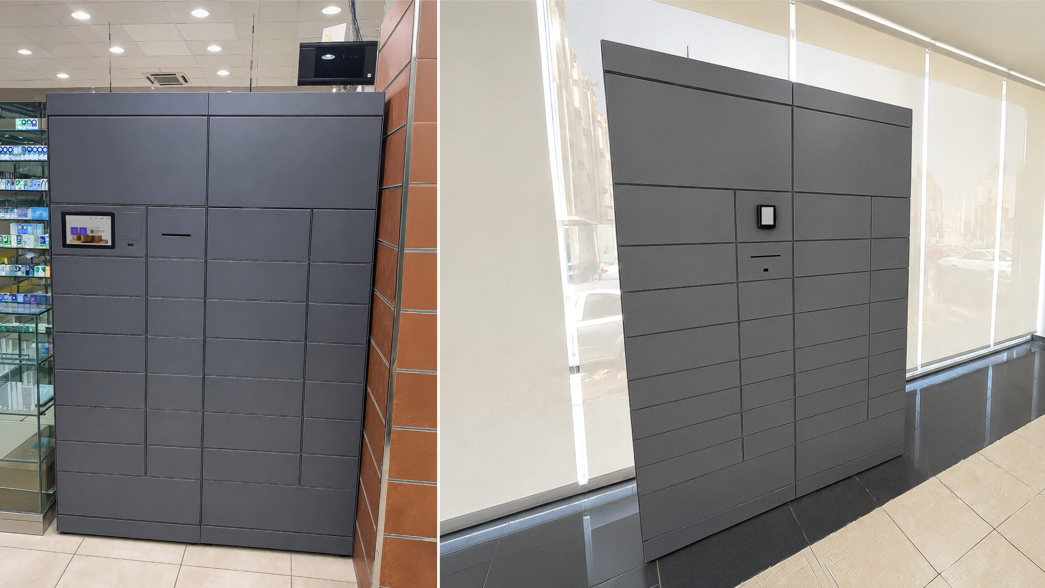 Locker network operating across dozens of cities