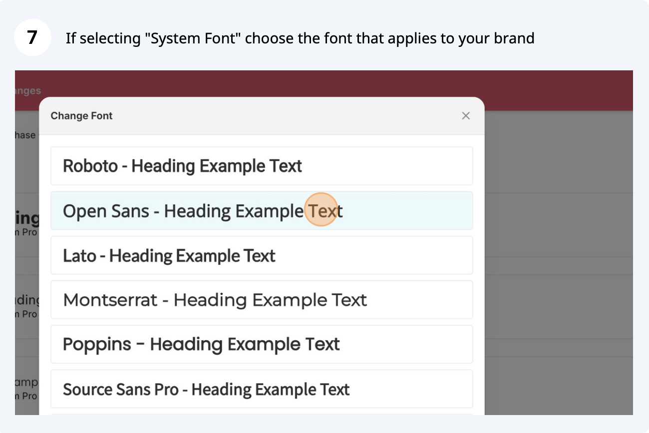 Fonts (screenshot 2 of 3)