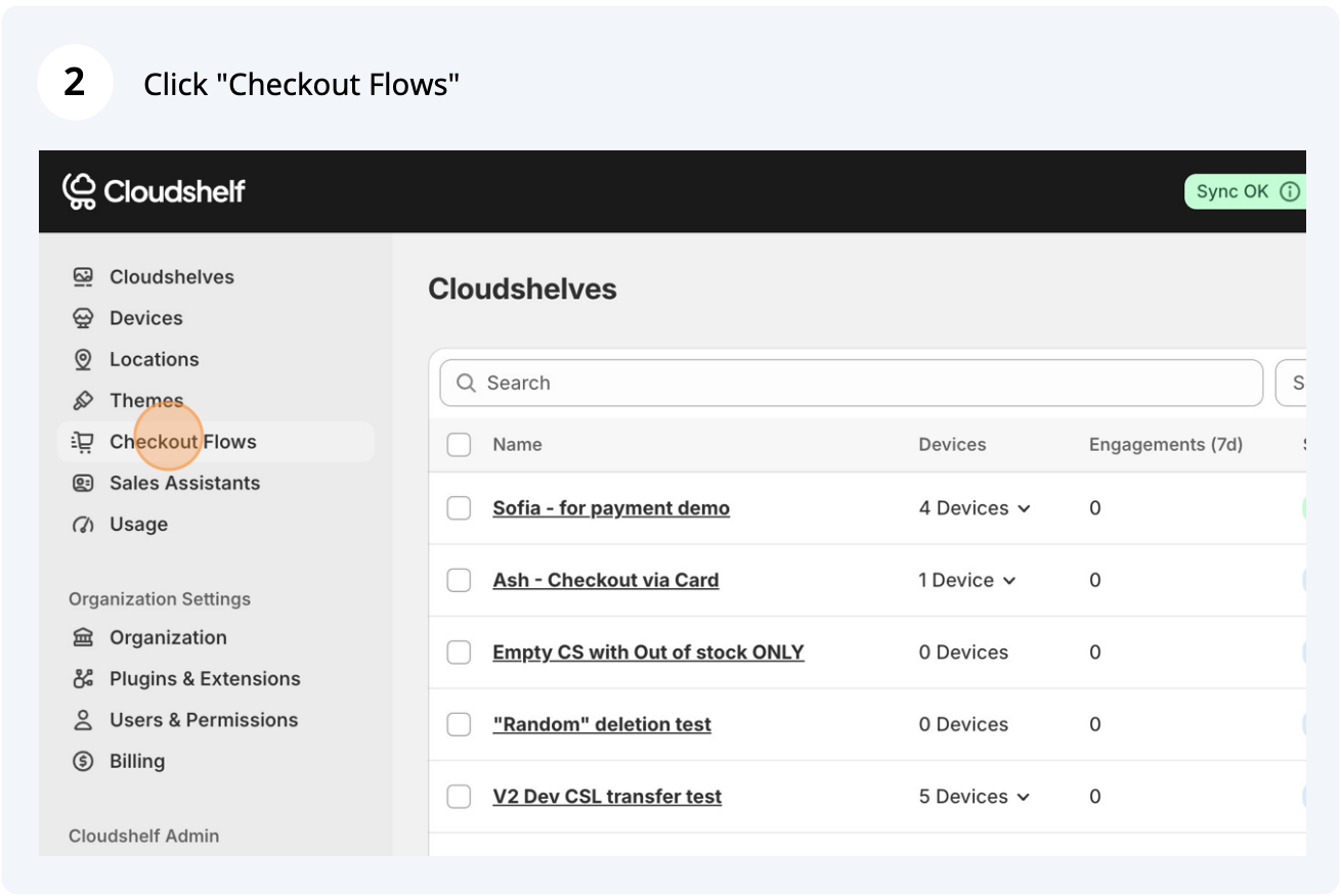 Create your checkout flow (screenshot 2 of 5)