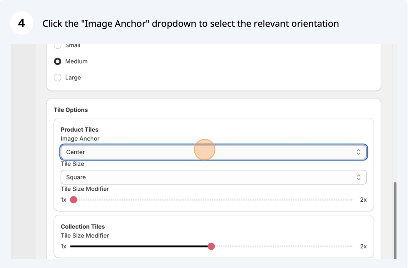 Choose image anchoring (screenshot 4 of 4)